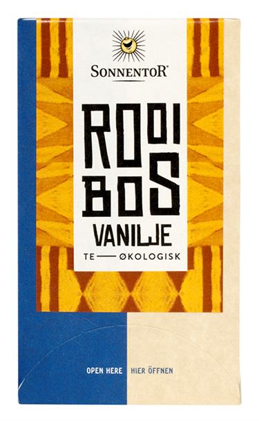 Rooibos Vanilje te, Økologisk